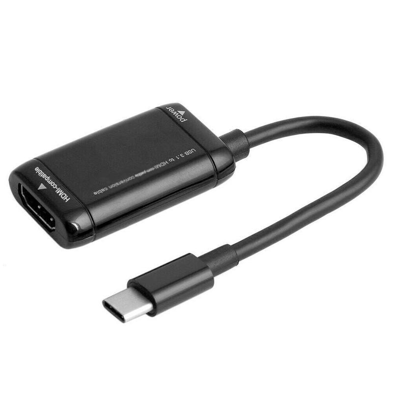 USB-C Type C to HDMI-compatible  Adapter USB 3.1 Cable For MHL Android Phone Tablet Pads Acc